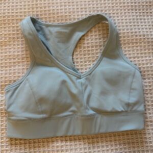 Calvin Klein Soft Sport medium impact light Blue Sports Bra size M